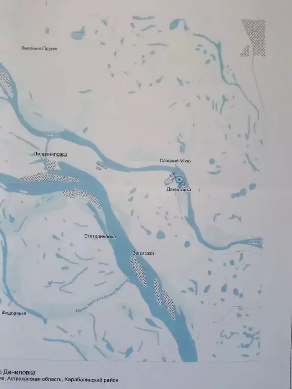 Участок в Астраханская область, Харабалинский район, Сазаний Угол хут. ... - Фото 1