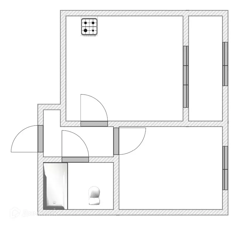 Продаётся 1-к квартира, 34 м - Фото 0