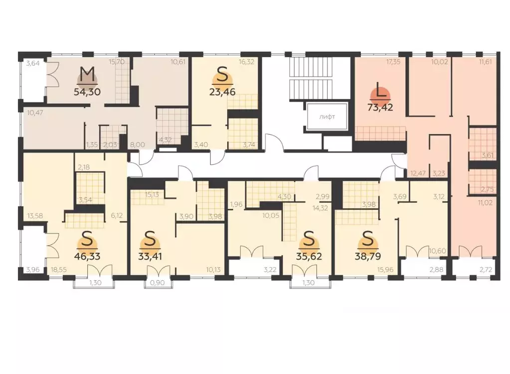 1-к кв. Тульская область, Тула городской округ, пос. Молодежный 10А ... - Фото 2