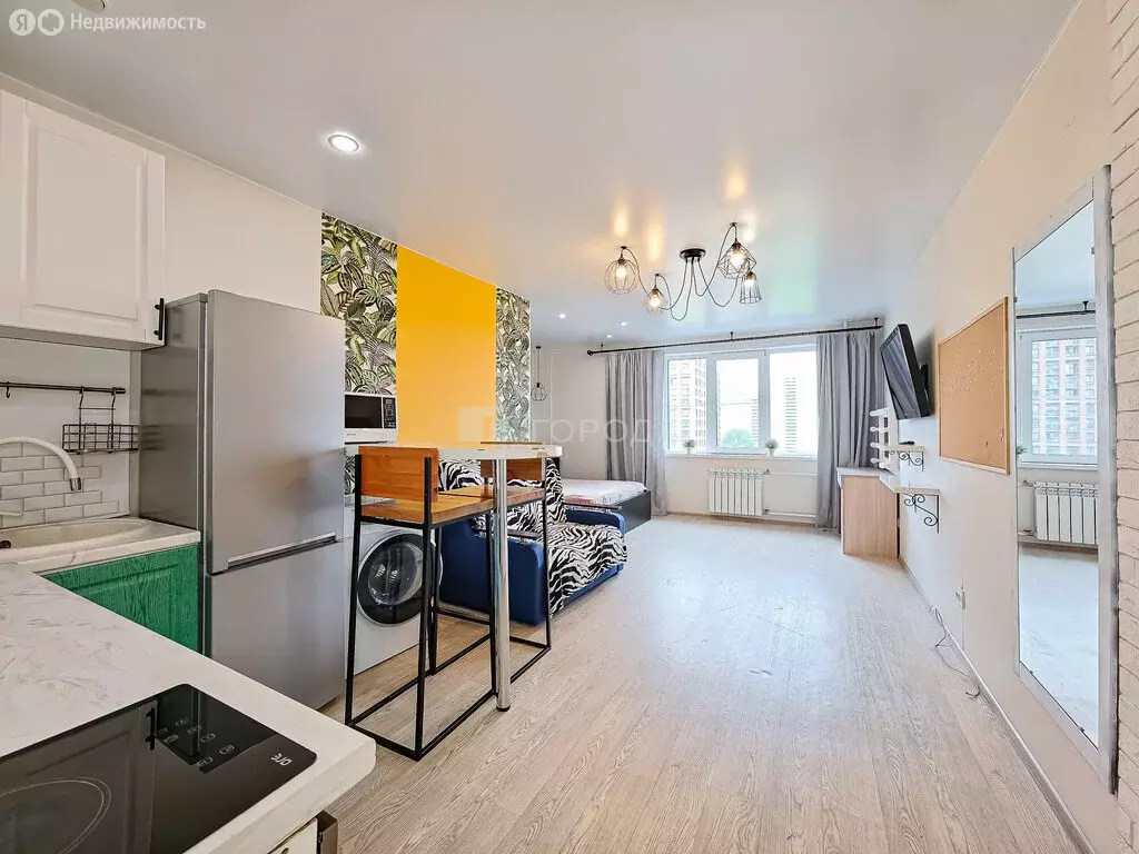 Квартира-студия: Новосибирск, Покатная улица, 130/1 (33.5 м) - Фото 1