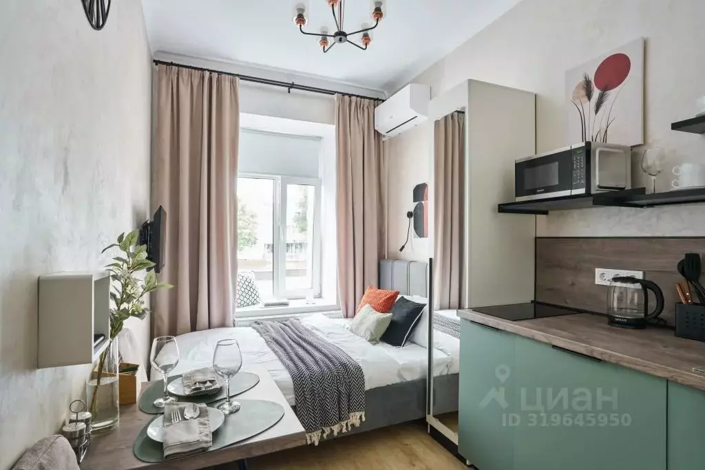 1-к кв. Москва ул. Большая Якиманка, 35С1 (13.0 м) - Фото 0
