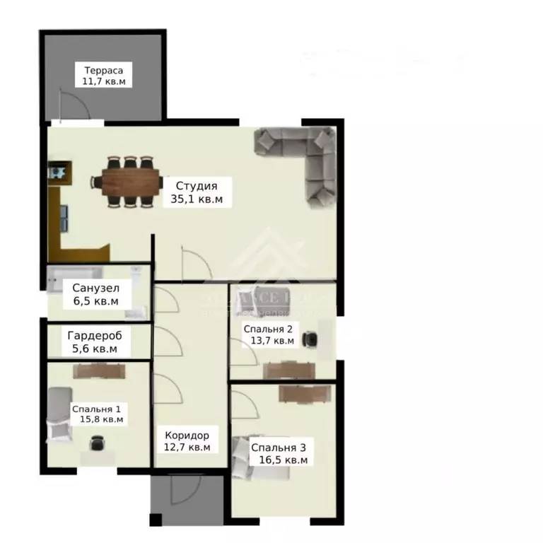 Дом в Татарстан, Казань ул. Замана, 77 (120 м) - Фото 2