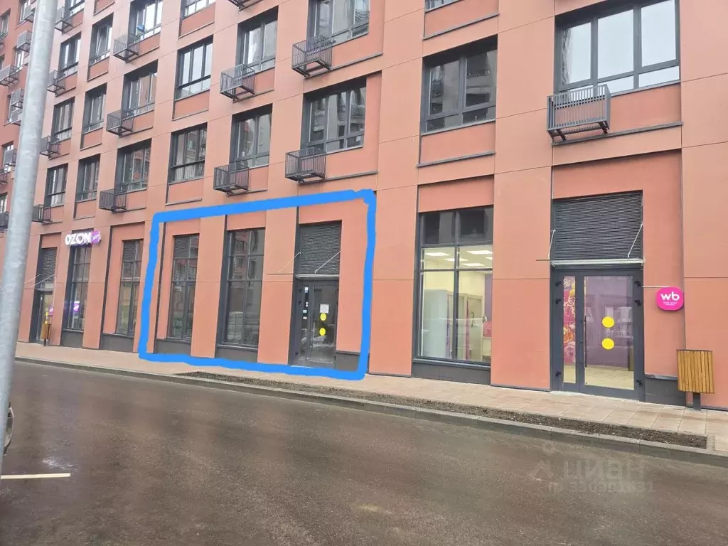 Помещение свободного назначения в Москва № 160 кв-л, 1Вк4 (59 м) - Фото 1