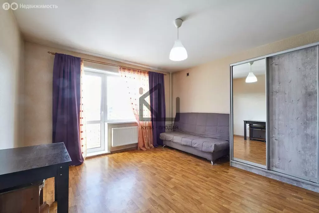 Квартира-студия: посёлок Западный, микрорайон Залесье, Прохладная ... - Фото 1