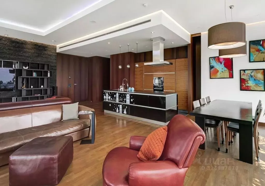 3-к кв. Москва наб. Пресненская, 8с1 (195.0 м) - Фото 2