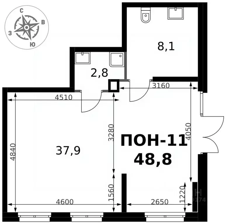Помещение свободного назначения в Московская область, Химки ... - Фото 2