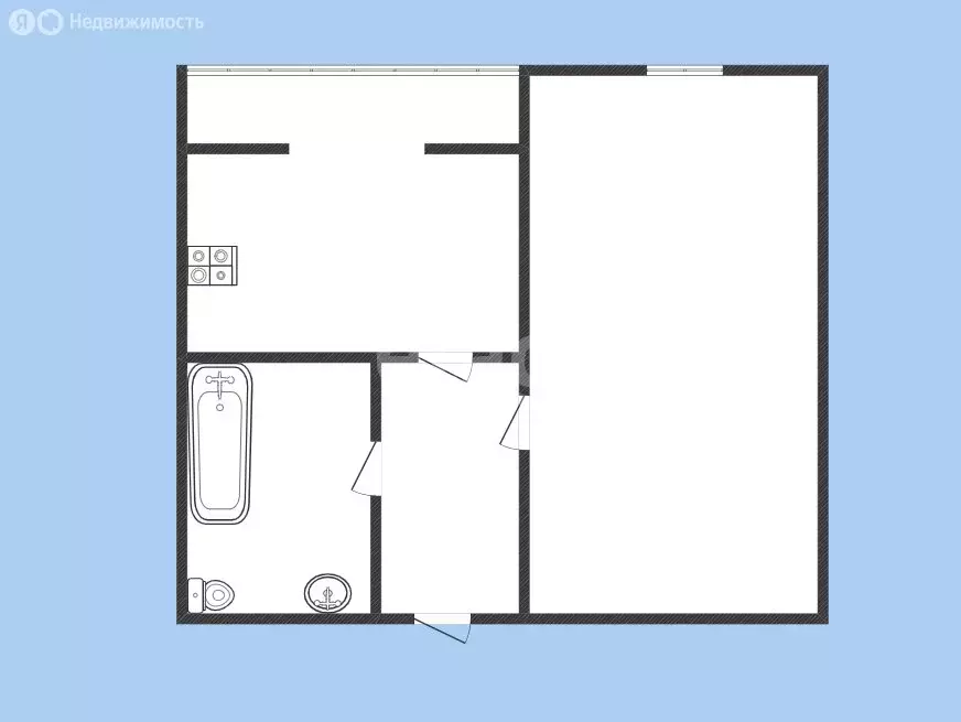 1-комнатная квартира: Черкесск, улица Космонавтов, 102Б (50.6 м) - Фото 1