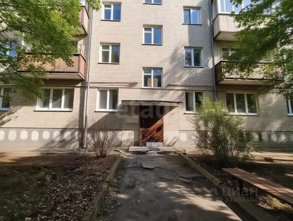 2-к кв. Псковская область, Псков Московская ул., 1 (44.2 м) - Фото 1