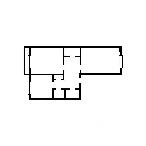 2-к кв. Татарстан, Казань ул. Карла Маркса, 5 (55.0 м) - Фото 1