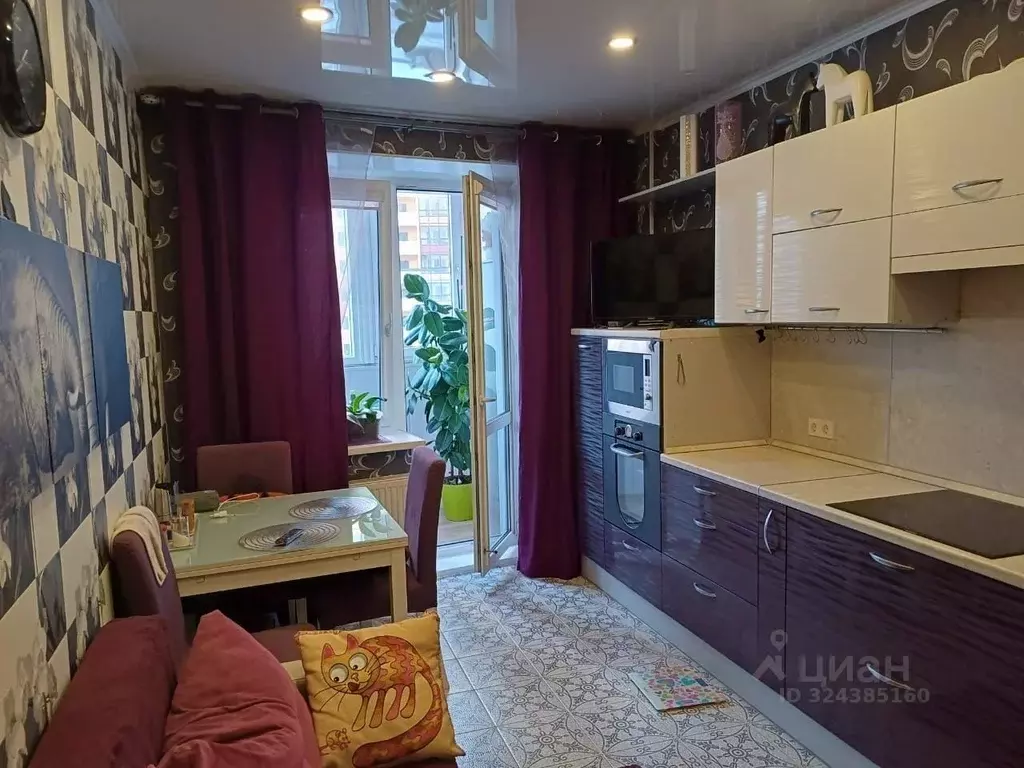 1-к кв. Ленинградская область, Всеволожск Южный мкр, просп. ... - Фото 1