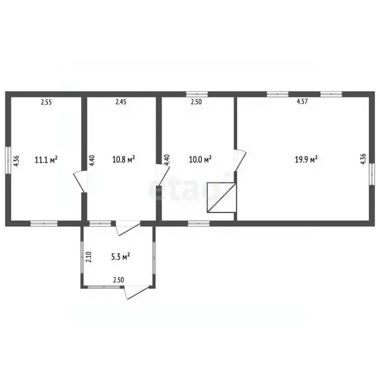 Дом в Саратовская область, Балашовский район, с. Большой Мелик ... - Фото 2