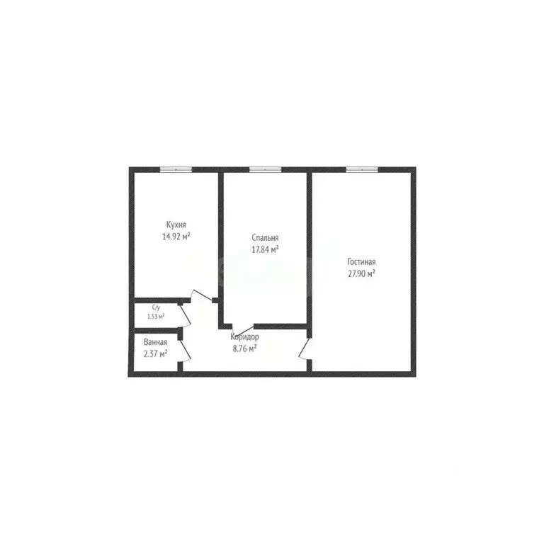 2-к кв. Дагестан, Каспийск просп. М. Омарова, 22 (75.0 м) - Фото 2