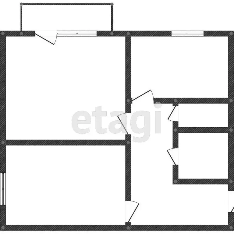 2-комнатная квартира: Нижний Тагил, улица Окунева, 7 (41 м) - Фото 0