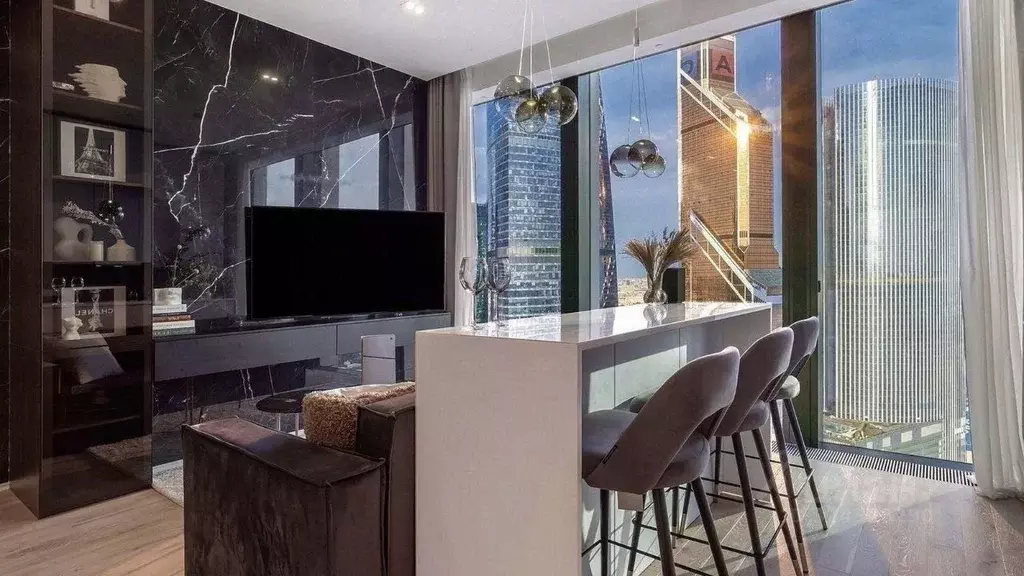 1-к кв. Москва 1-й Красногвардейский проезд, 22с1 (50.0 м) - Фото 1