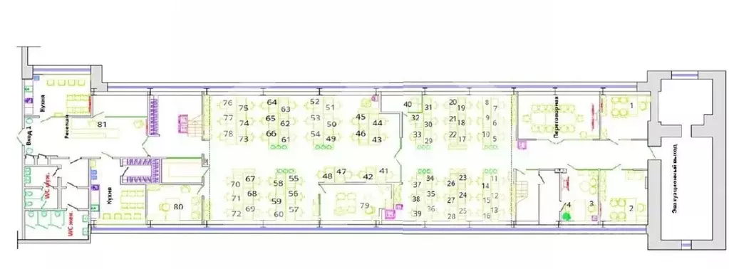 Помещение свободного назначения в Москва Якиманская наб., 4С1 (775 м) - Фото 2