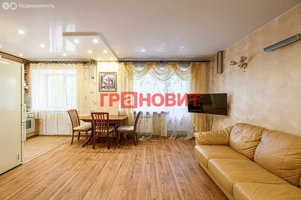 3-комнатная квартира: Новосибирск, проспект Карла Маркса, 41 (55.7 м) - Фото 1
