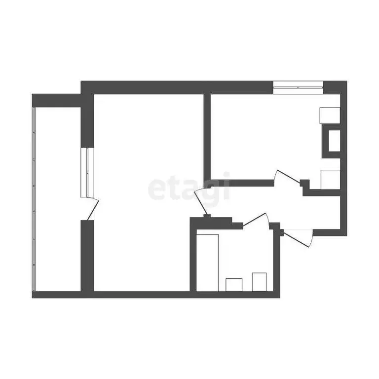 1-комнатная квартира: Севастополь, улица Колобова, 18/11 (39.8 м) - Фото 0