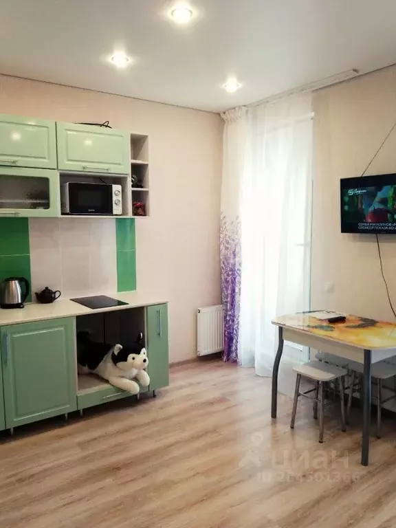 Студия Тюменская область, Тобольск Центральный мкр, 28 (23.0 м) - Фото 1