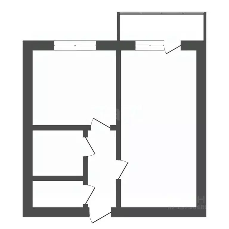 1-к кв. Амурская область, с. Ивановка ул. Луговая, 31 (36.0 м) - Фото 1