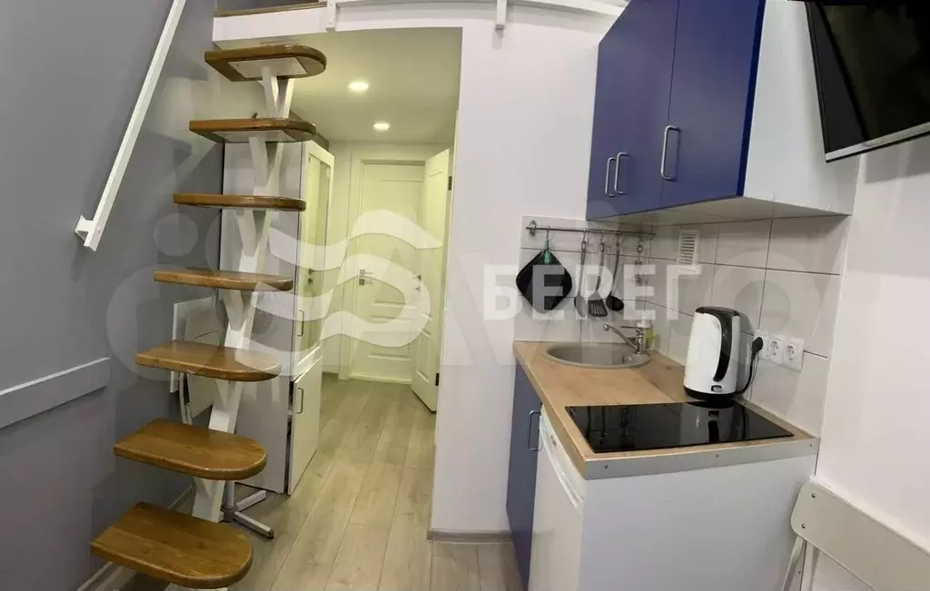 Квартира-студия, 19 м, 1/5 эт. - Фото 1