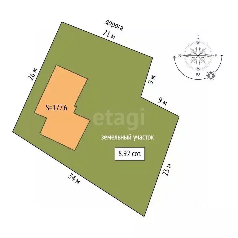 Дом в Саха (Якутия), Якутск Хатын-Юряхское шоссе, 6-й км, 15/6 (178 м) - Фото 2