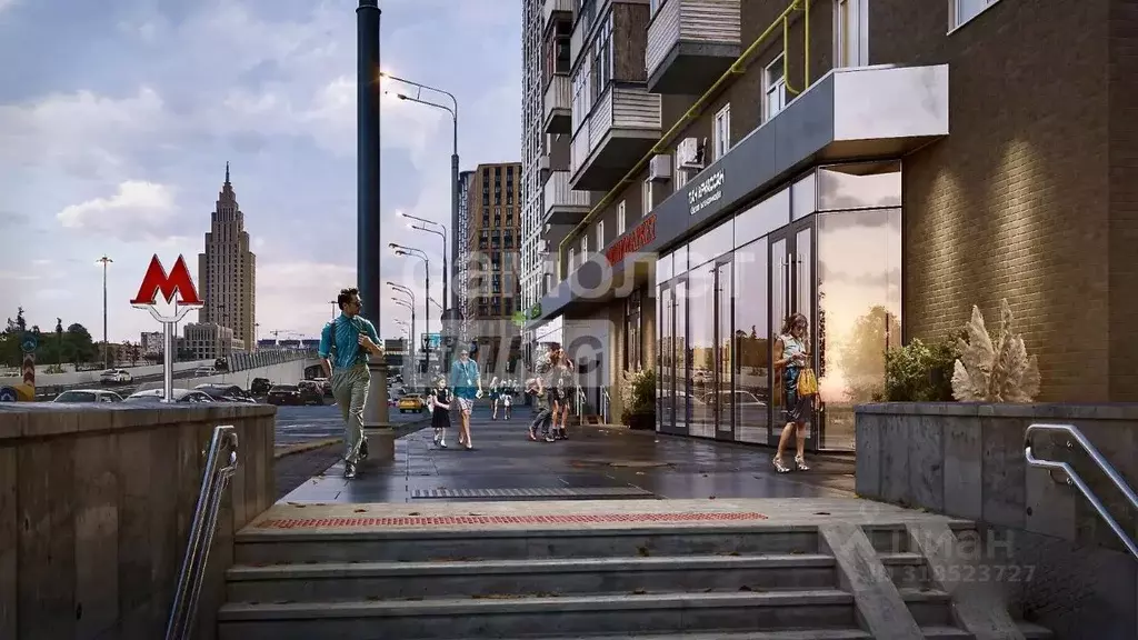 Торговая площадь в Москва Ленинградский просп., 33К3 (18 м) - Фото 0