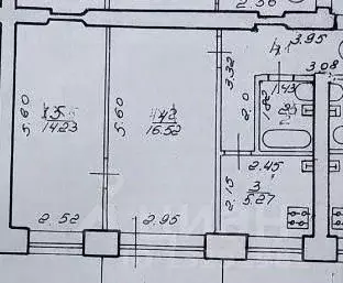2-к кв. Нижегородская область, Дзержинск ул. Грибоедова, 37 (45.7 м) - Фото 1