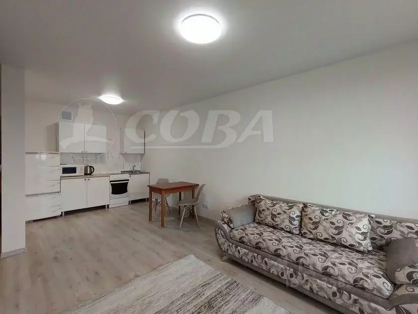 1-к кв. Тюменская область, Тюмень ул. Василия Малкова, 12 (43.0 м) - Фото 2