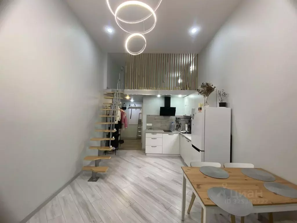 Студия Краснодарский край, Сочи Виноградная ул., 22/1Б (30.0 м) - Фото 1