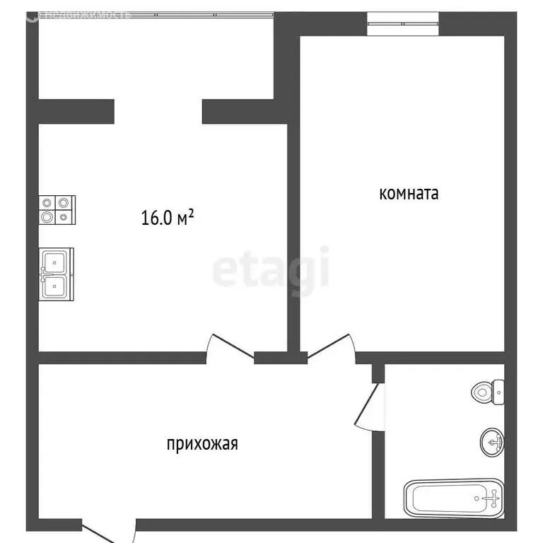 1-комнатная квартира: Раменское, Северное шоссе, 12 (50.1 м) - Фото 1