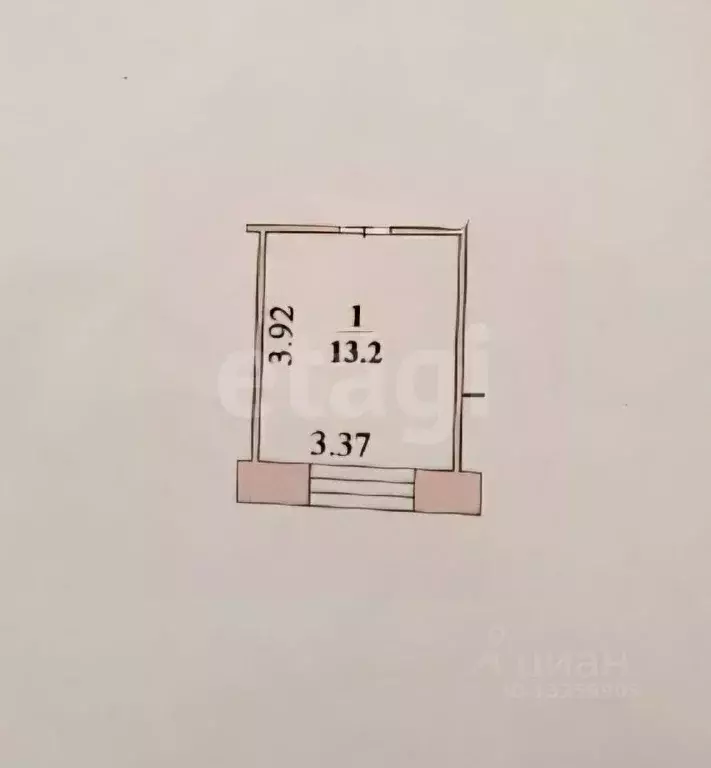 Комната Липецкая область, Липецк 15-й мкр, 1/3 (13.2 м) - Фото 1