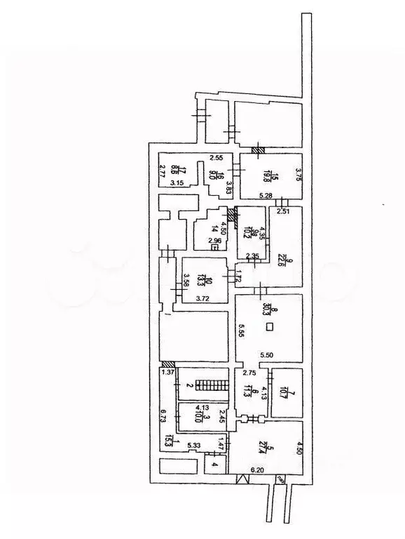 Помещение свободного назначения в Москва просп. Мира, 79 (127 м) - Фото 0