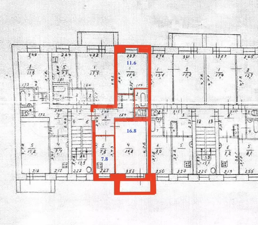 2-к. квартира, 50 м, 2/5 эт. - Фото 0