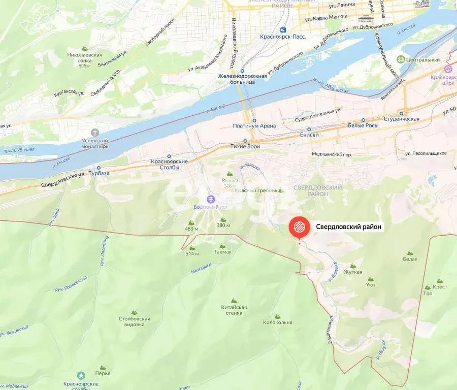 Участок в Красноярский край, Сосновоборский муниципальный округ, пос. ... - Фото 1