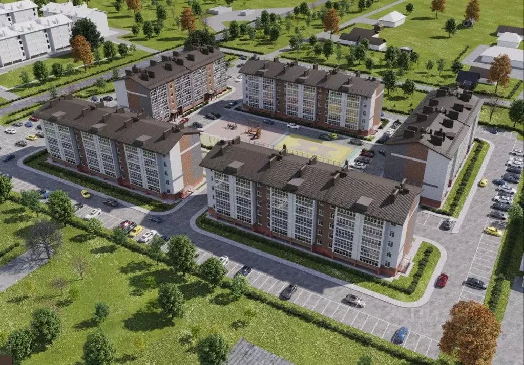 2-к кв. Татарстан, с. Пестрецы ул. Казанская, 16Б/3 (61.2 м) - Фото 0