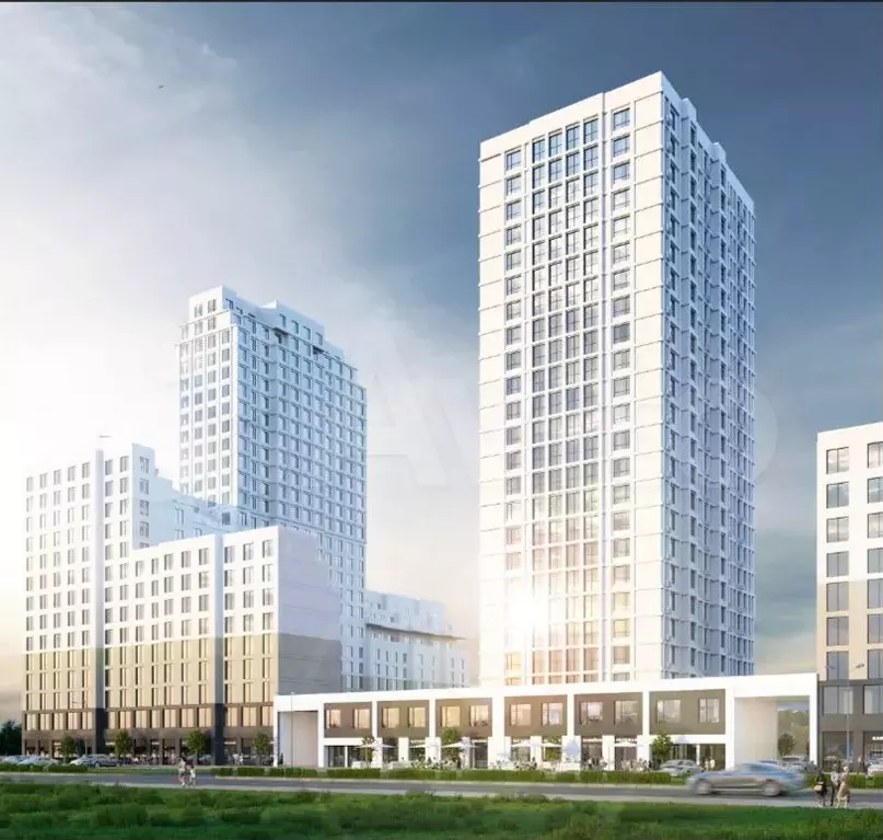 Квартира-студия, 25,1 м, 7/9 эт. - Фото 1