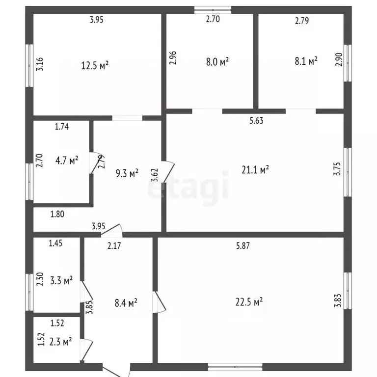 Дом в Башкортостан, Гафурийский район, Красноусольский сельсовет, с. ... - Фото 1