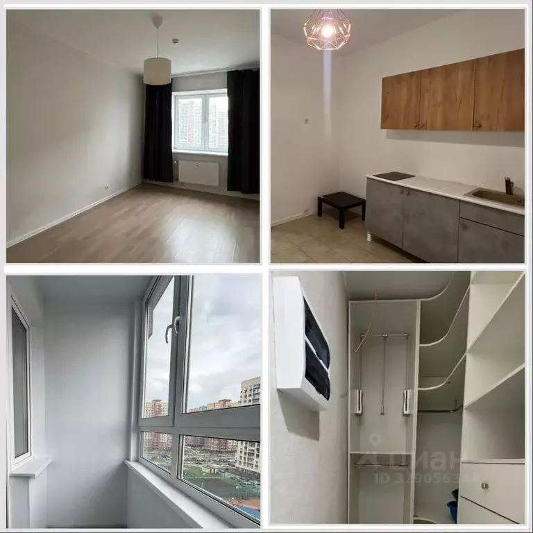 1-к кв. Московская область, Ленинский городской округ, Мисайлово пгт, ... - Фото 1