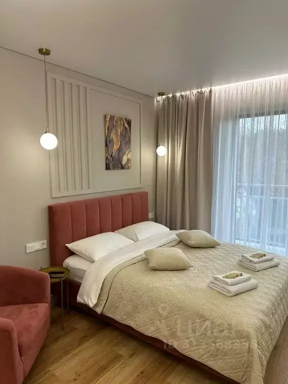Студия Калининградская область, Светлогорск ул. Кленовая, 2 (33.0 м) - Фото 1