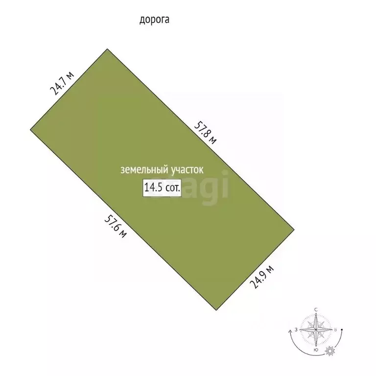 Участок в Владимирская область, Муром д. Коржавино,  (14.47 сот.) - Фото 1