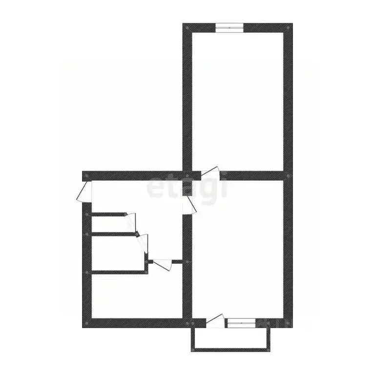 2-к кв. Иркутская область, Иркутск ул. Зверева, 5 (41.8 м) - Фото 2