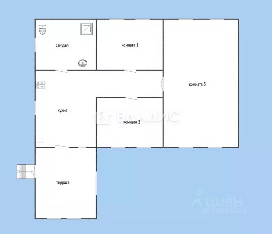 Дом в Липецкая область, Липецк 10-я Шахта мкр, ул. Подсобное Хозяйство ... - Фото 2