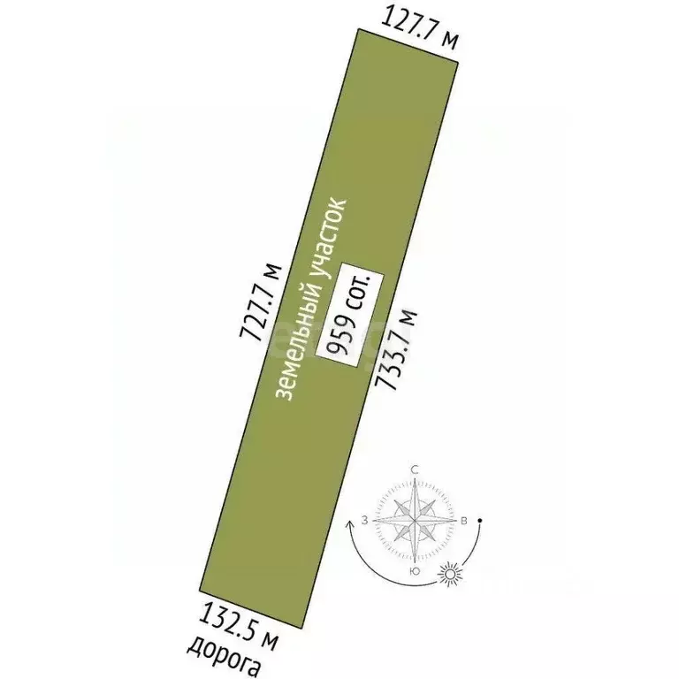 Участок в Крым, Ленинский район, Заветненское с/пос, с. Яковенково ул. ... - Фото 1