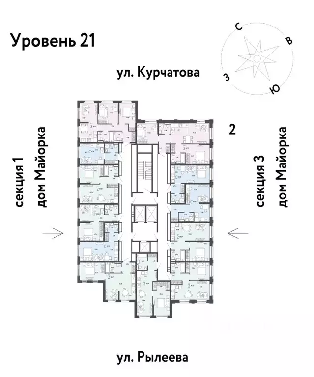 3-к кв. Тюменская область, Тюмень ул. Краснооктябрьская, 10к2 (62.78 ... - Фото 1