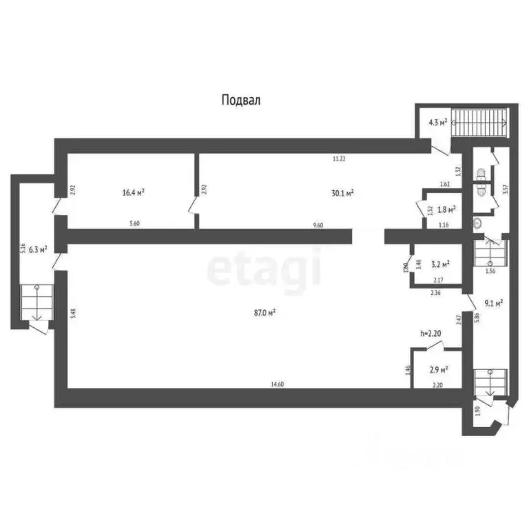 Торговая площадь в Ямало-Ненецкий АО, Новый Уренгой Юбилейный мкр, 5/9 ... - Фото 2