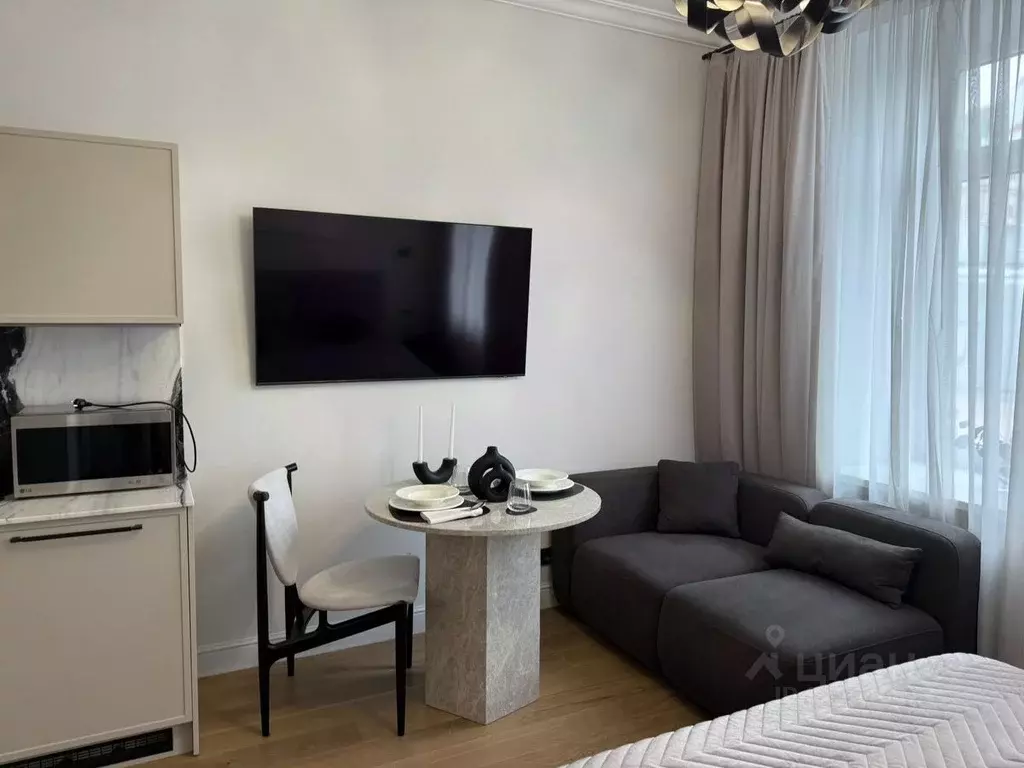 Студия Москва 2-я Тверская-Ямская ул., 18 (25.0 м) - Фото 2