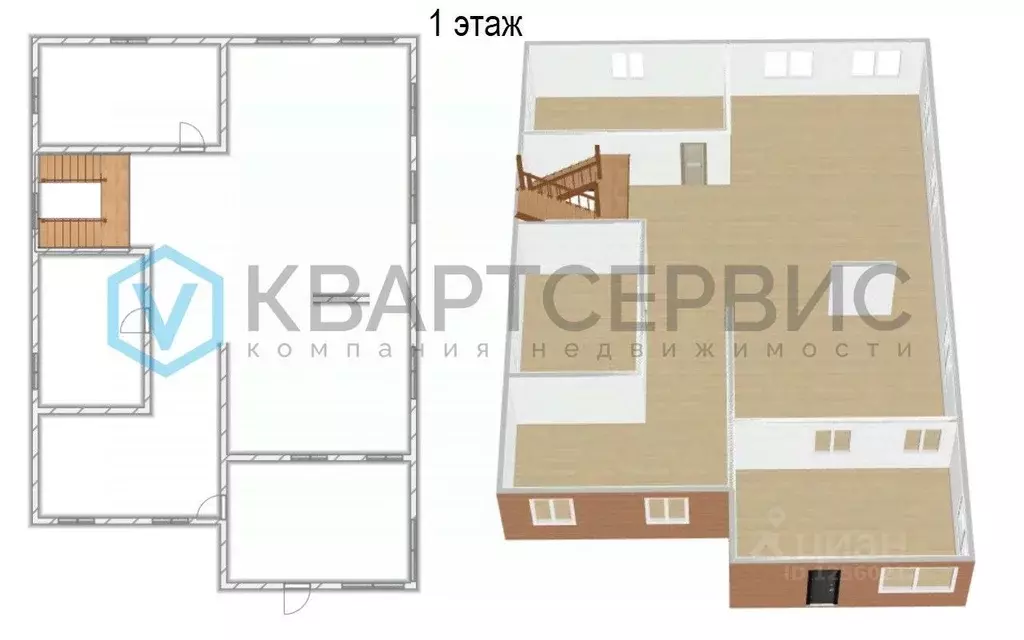 Коттедж в Омская область, Омский район, пос. Магистральный пер. ... - Фото 2