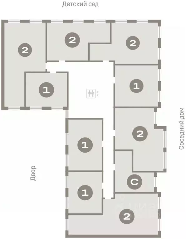 1-к кв. Свердловская область, Екатеринбург пер. Торфяной, 4 (43.9 м) - Фото 2