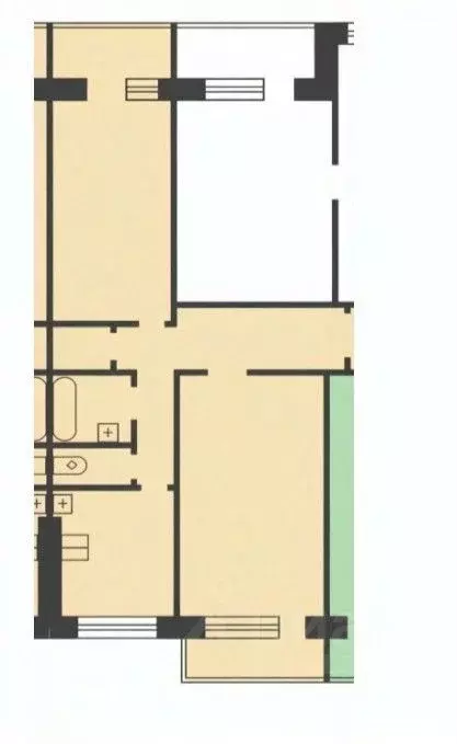 2-к кв. Нижегородская область, Нижний Новгород Комсомольская пл., 6к2 ... - Фото 2