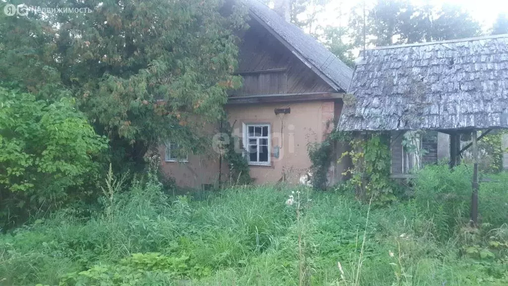 Дом в Псковская область, Пыталовский муниципальный округ, деревня ... - Фото 0